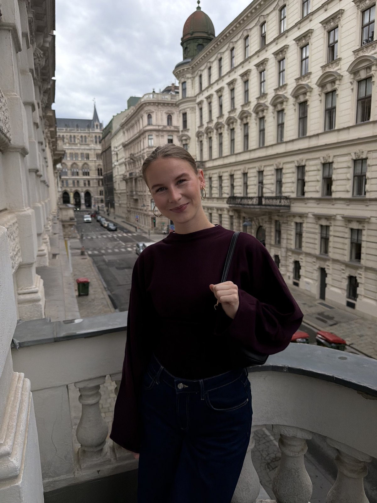 Phelia out and about in Vienna